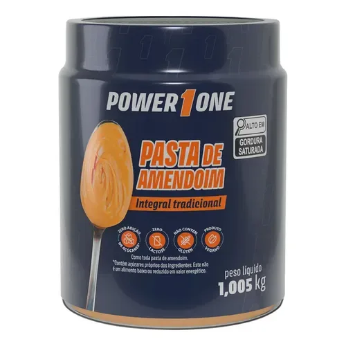 PASTA DE AMENDOIM POWER 1ONE 1,005KG