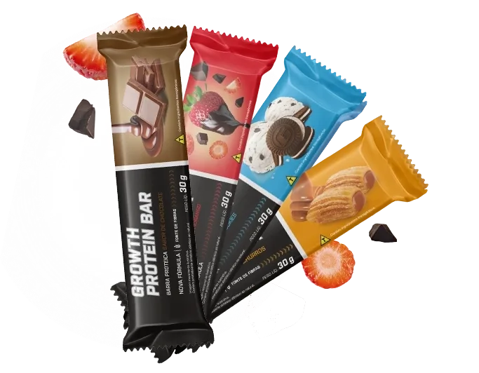 BARRA DE PROTEINA GROWTH 30G