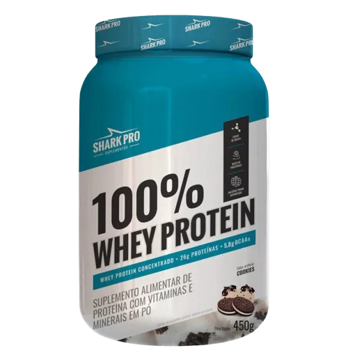 100% WHEY PROTEIN POTE - 900g - SHARK PRO
