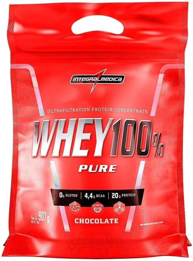 WHEY REFIL 100% INTEGRAL MEDICA CHOC 900ML