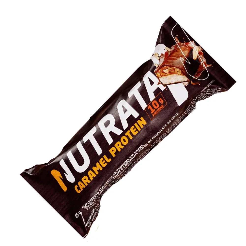 BARRA DE P. NUTRATA CARAMELO PROTEIN 10G