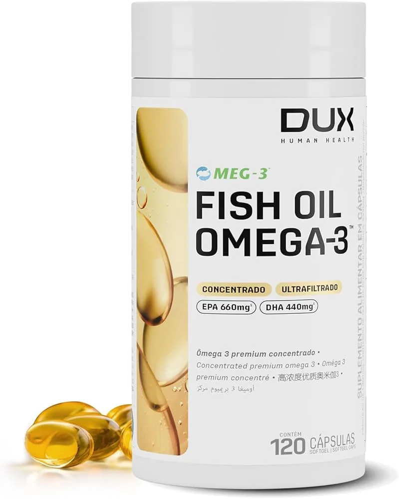 FISH OIL ÔMEGA-3 DUX  120 CAPS.