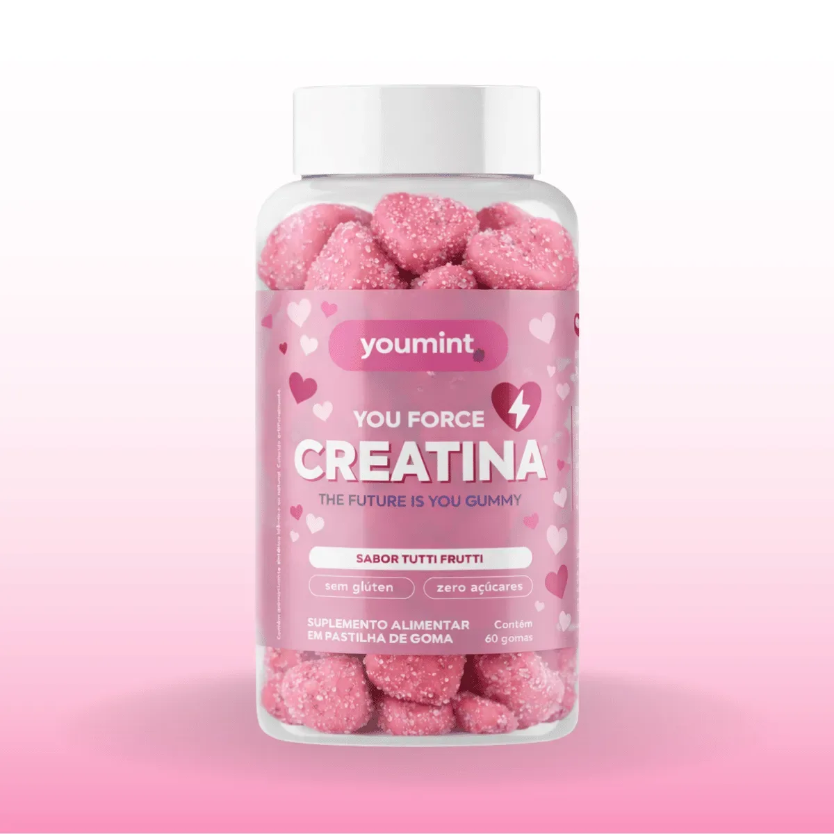 CREATINA GUMMY TUTTI FRUTTI 60 GOMAS YOUMINT