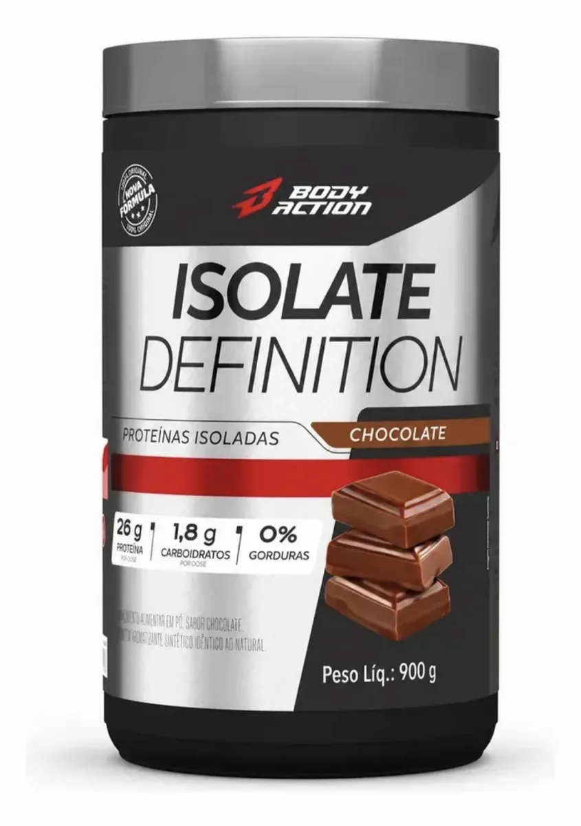 WHEY ISO ISOLATE DEFINITION CHOCOLATE 900G BODY ACTION